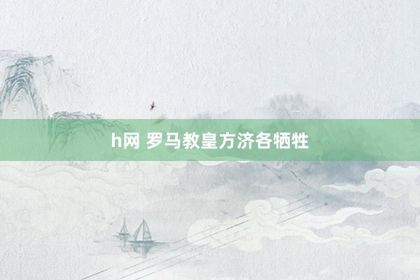 h网 罗马教皇方济各牺牲